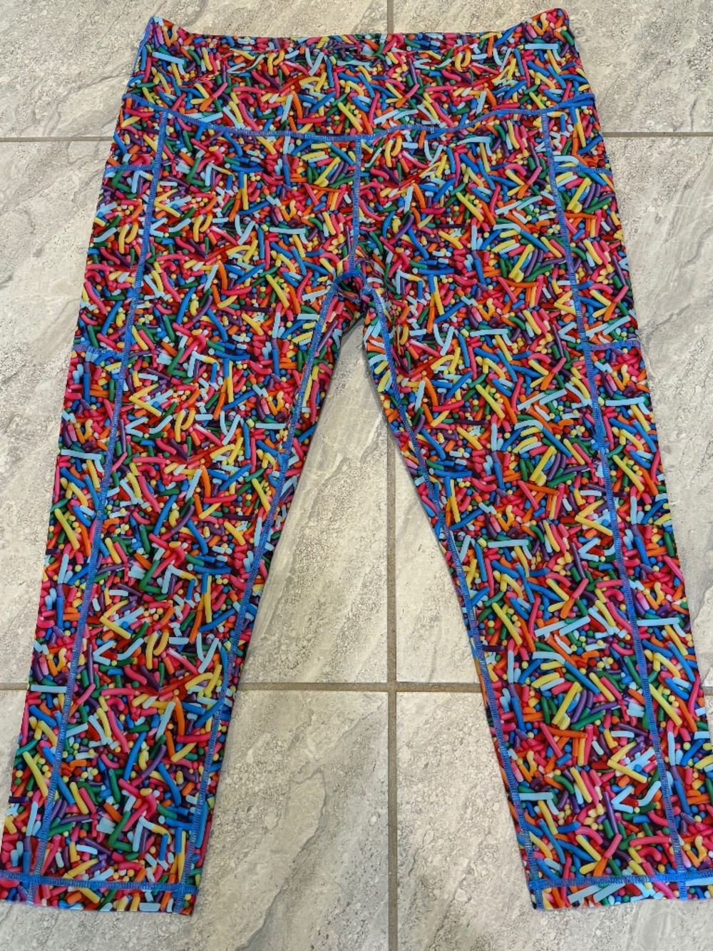 Constantly Varied Gear Sprinkles Capri Legging XXL